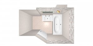 Плитка Monte Kerlife в ванной