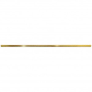 Бордюр металлический Metallic Glossy Gold 12x600